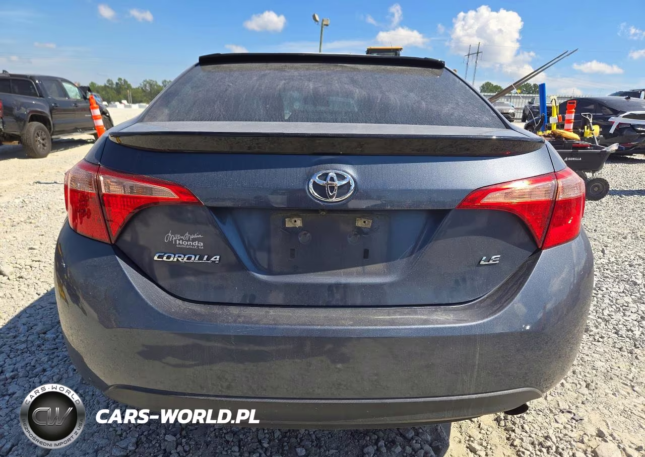 2017 Toyota Corolla Le VIN:5YFBURHE7HP716901 - 6