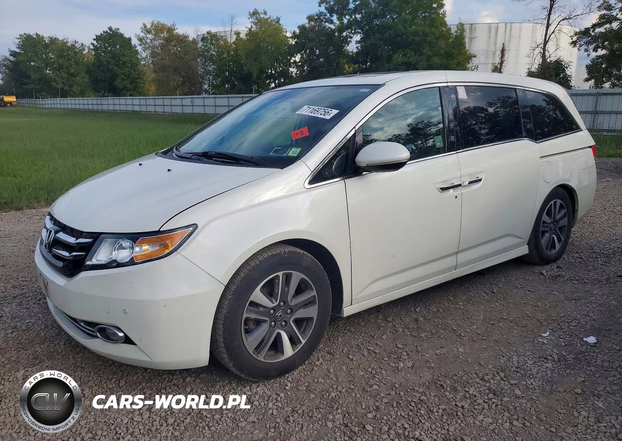2014 Honda Odyssey Touring VIN:5FNRL5H94EB047328 - 1