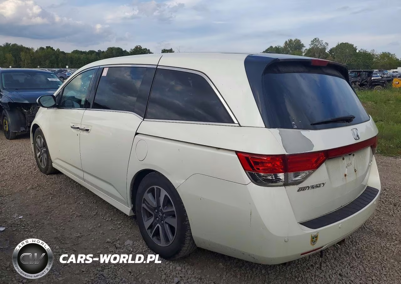 2014 Honda Odyssey Touring VIN:5FNRL5H94EB047328 - 2