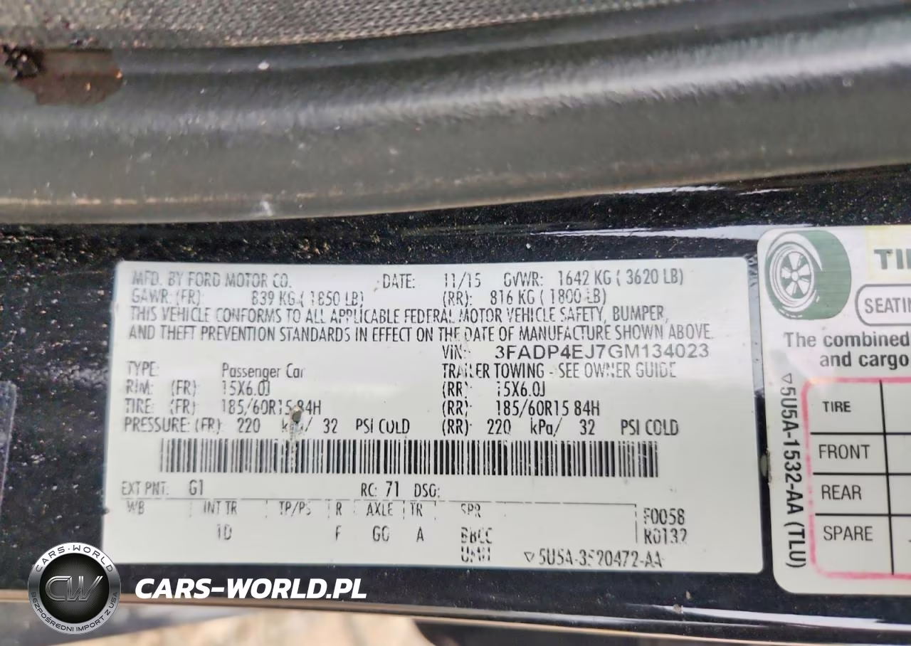 2016 Ford Fiesta Se VIN:3FADP4EJ7GM134023 - 12