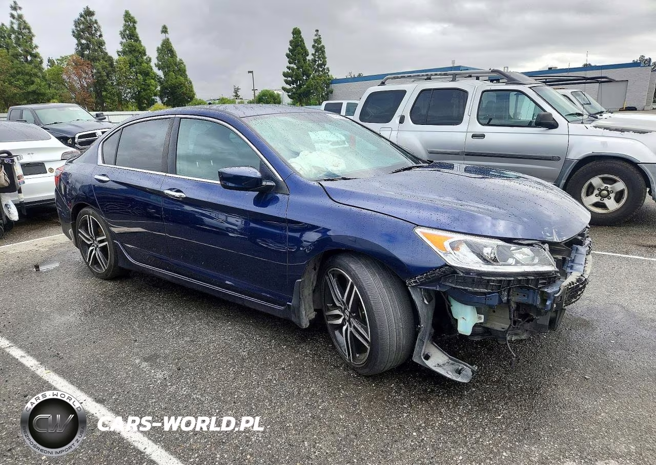 2016 Honda Accord Sport VIN:1HGCR2F57GA037201 - 4