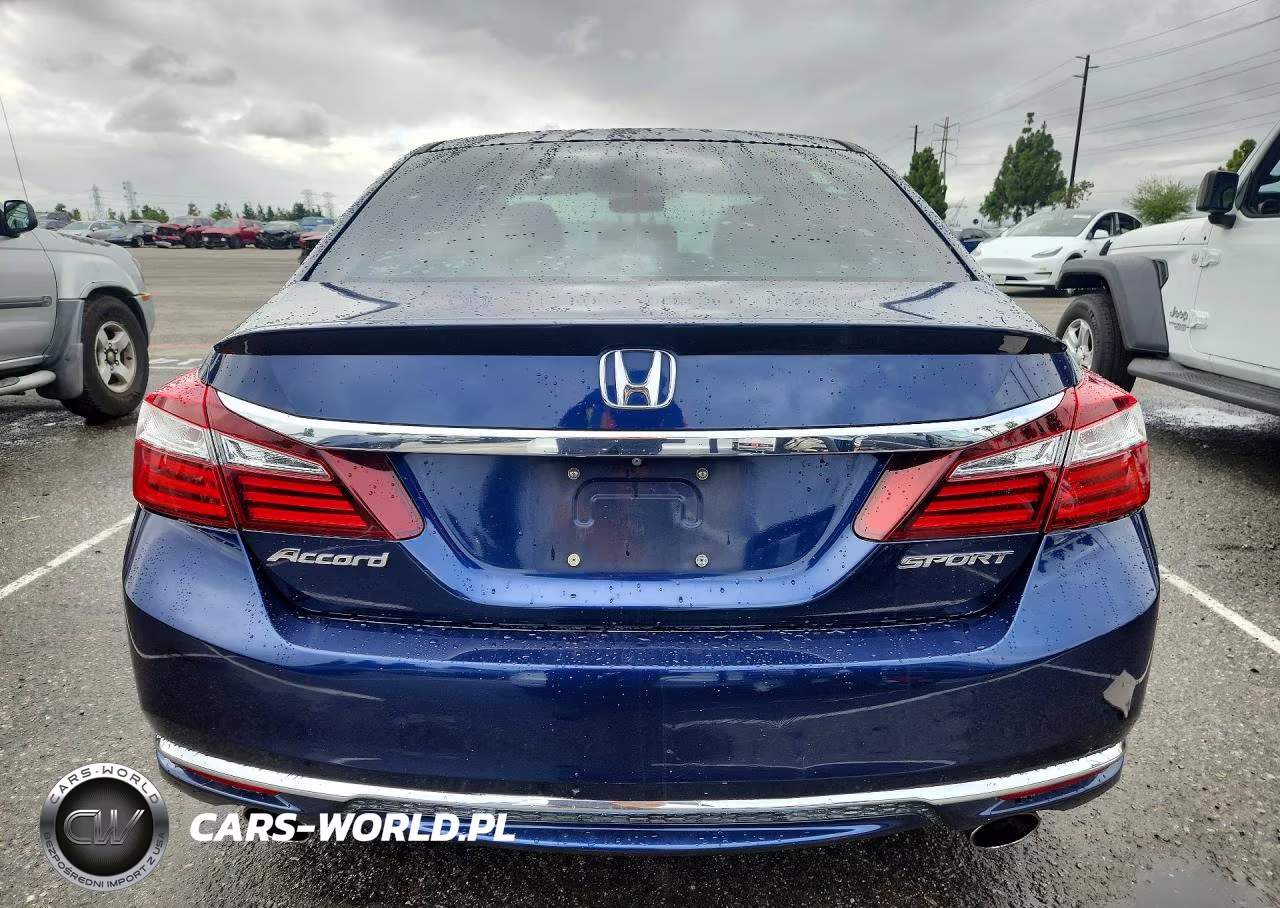 2016 Honda Accord Sport VIN:1HGCR2F57GA037201 - 6