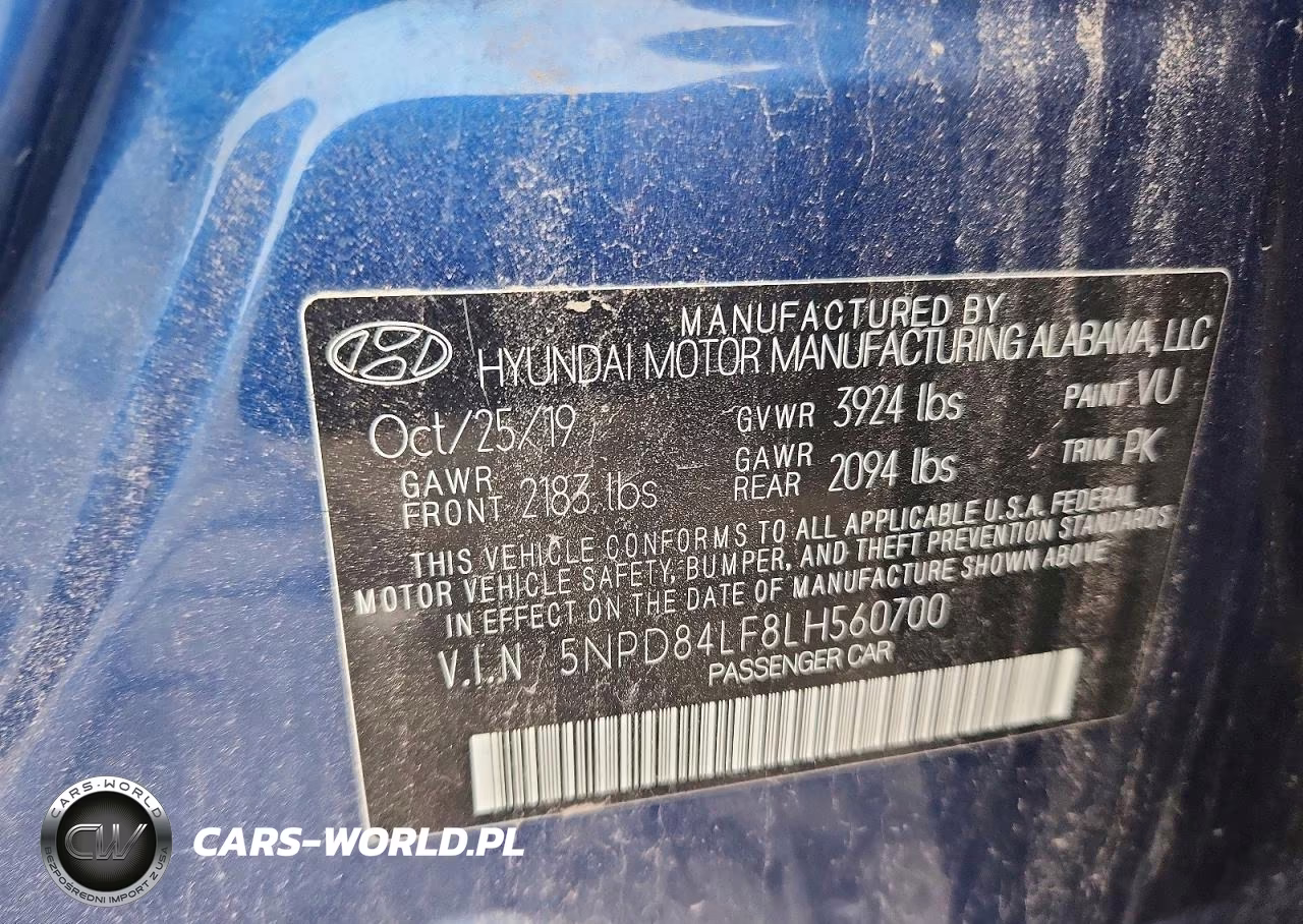 2020 Hyundai Elantra Sel VIN:5NPD84LF8LH560700 - 12