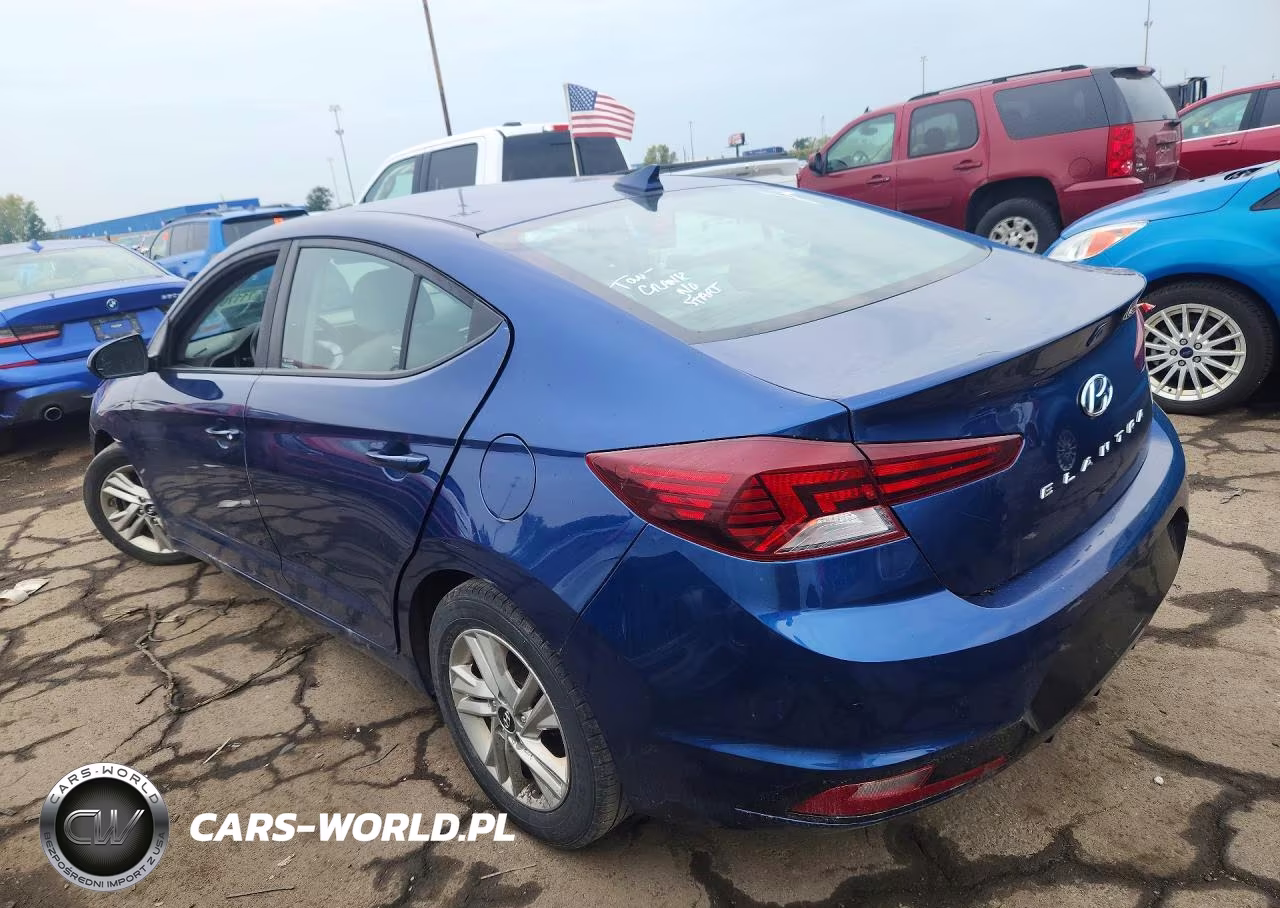 2020 Hyundai Elantra Sel VIN:5NPD84LF8LH560700 - 2