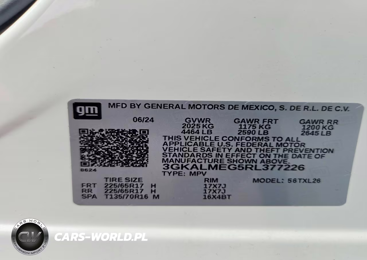 2024 GMC Terrain Sle VIN:3GKALMEG5RL377226 - 14