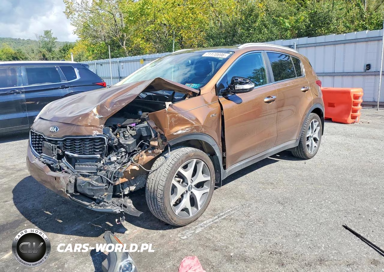 2017 Kia Sportage Sx VIN:KNDPRCA69H7209751 - 1