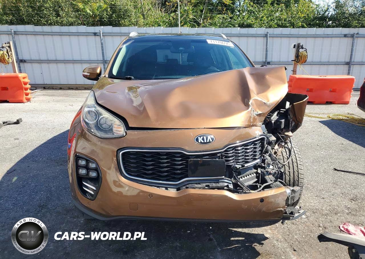 2017 Kia Sportage Sx VIN:KNDPRCA69H7209751 - 5