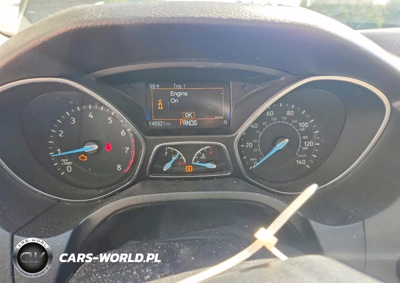 2017 Ford Focus Titanium VIN:1FADP3N23HL279579 - 9
