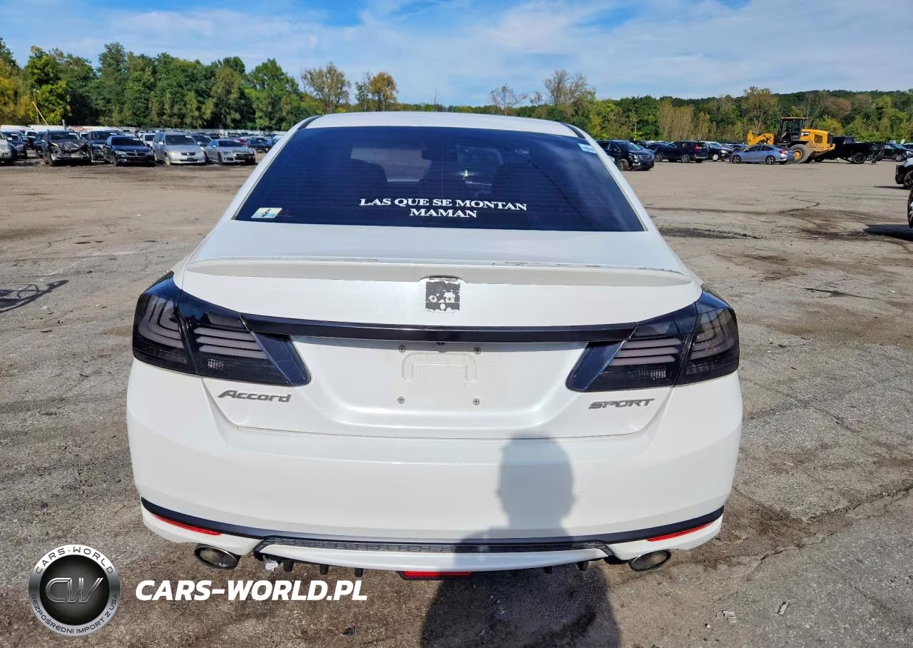 2016 Honda Accord Sport VIN:1HGCR2F55GA230074 - 6