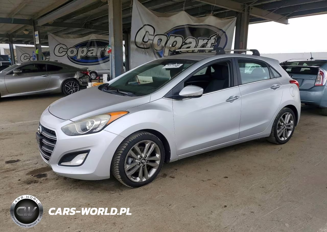 2016 Hyundai Elantra Gt Base VIN:KMHD35LH4GU260892 - 1