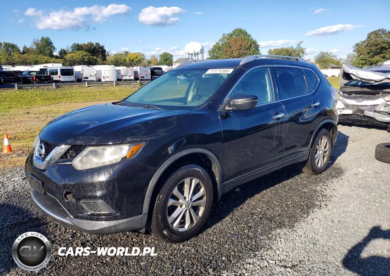 2016 Nissan Rogue Sv VIN:KNMAT2MV3GP613213 - 1