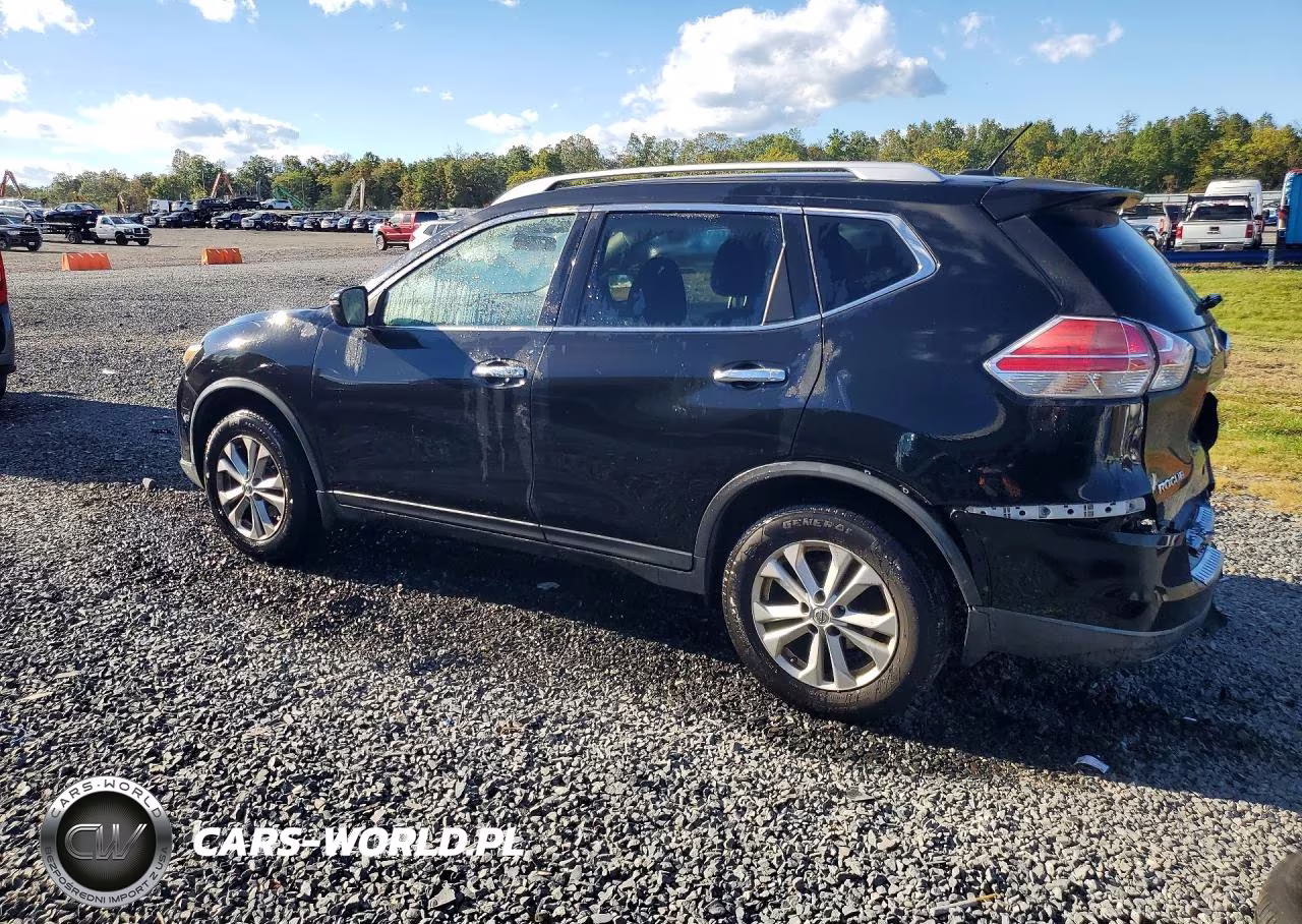 2016 Nissan Rogue Sv VIN:KNMAT2MV3GP613213 - 2