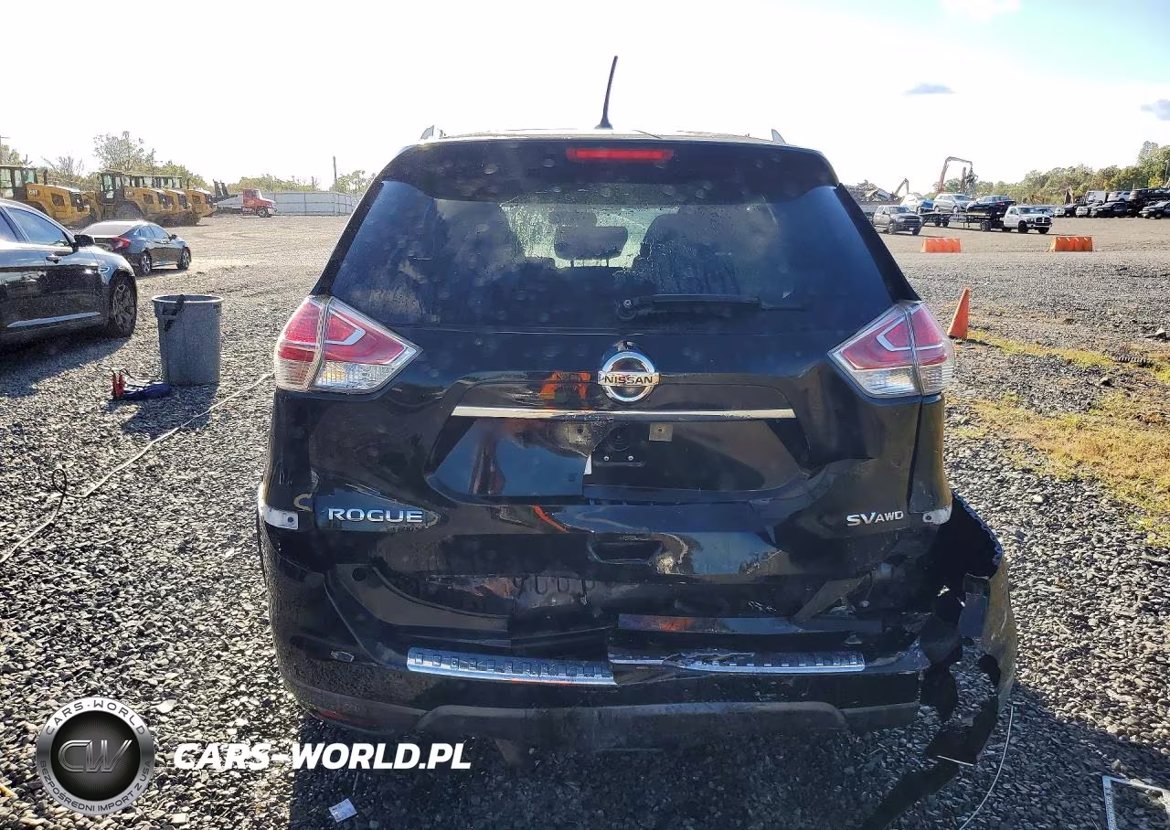 2016 Nissan Rogue Sv VIN:KNMAT2MV3GP613213 - 6