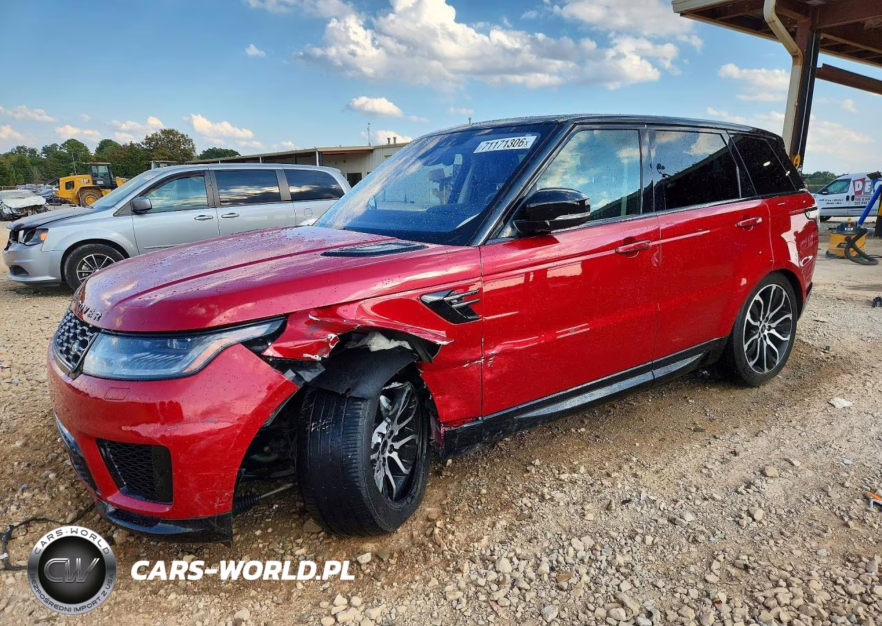 2021 Land Rover Range Rover Sport Hse Silver Edition VIN:SALWR2SU0MA768890 - 1