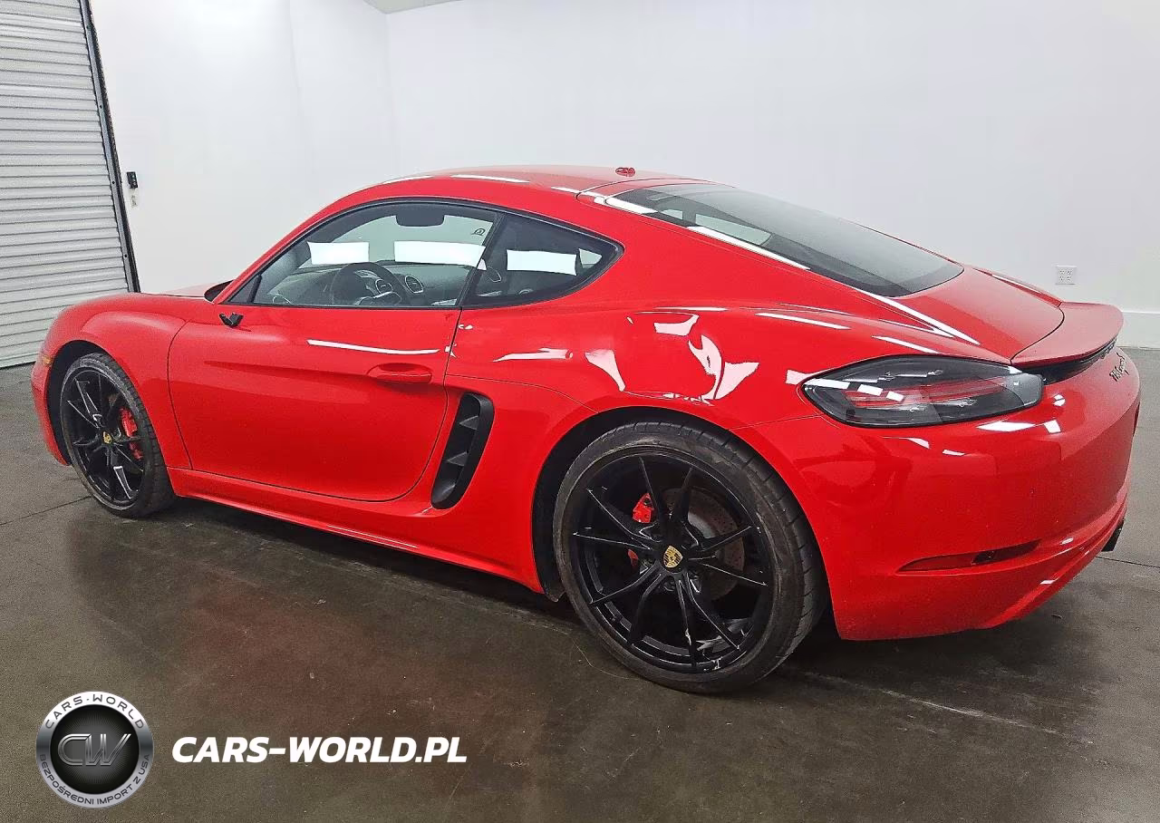 2022 Porsche Cayman S VIN:WP0AB2A86NS263183 - 2