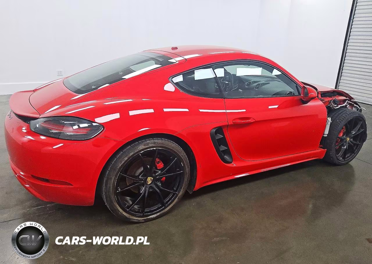 2022 Porsche Cayman S VIN:WP0AB2A86NS263183 - 3