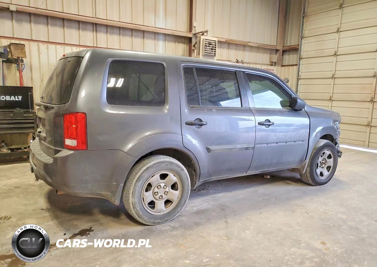 2015 Honda Pilot Lx VIN:5FNYF3H24FB011358 - 3
