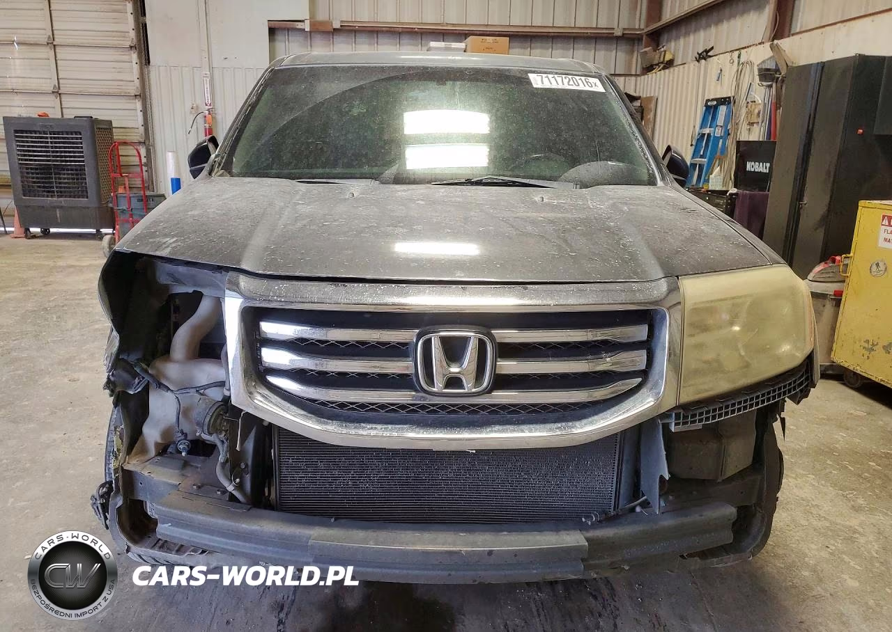 2015 Honda Pilot Lx VIN:5FNYF3H24FB011358 - 5