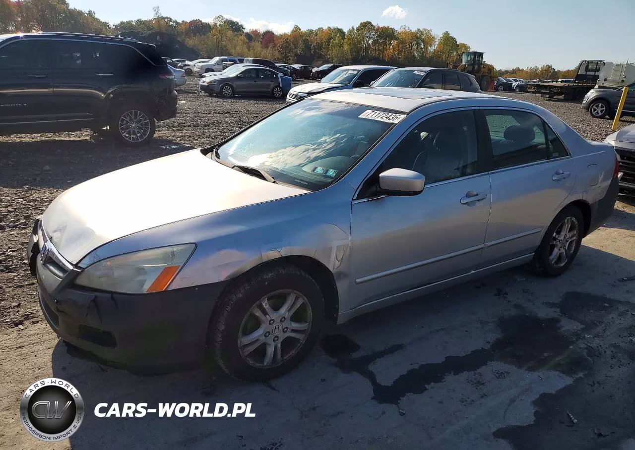 2007 Honda Accord Ex VIN:1HGCM568X7A083227 - 1
