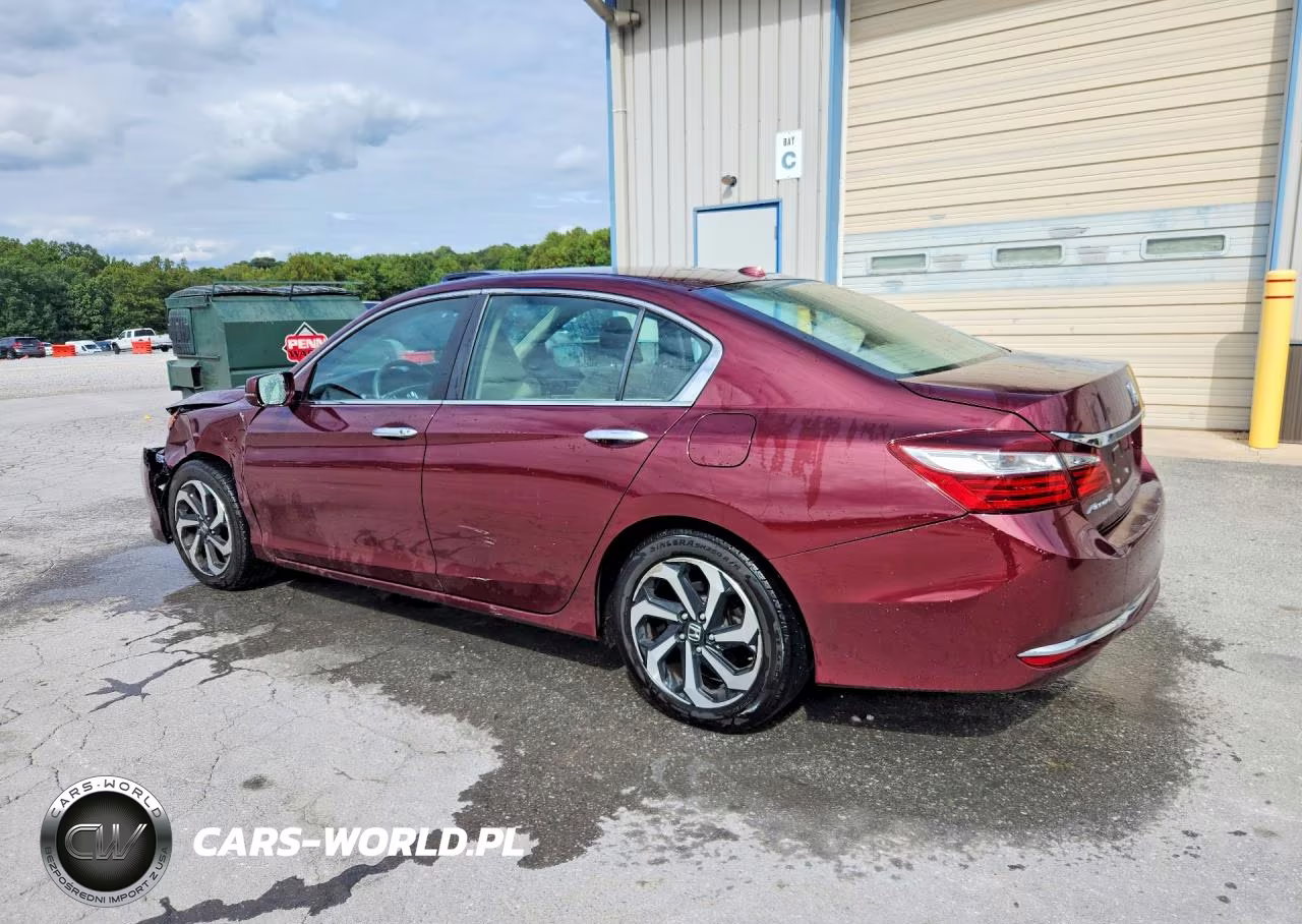 2016 Honda Accord Ex VIN:1HGCR2F71GA081468 - 2