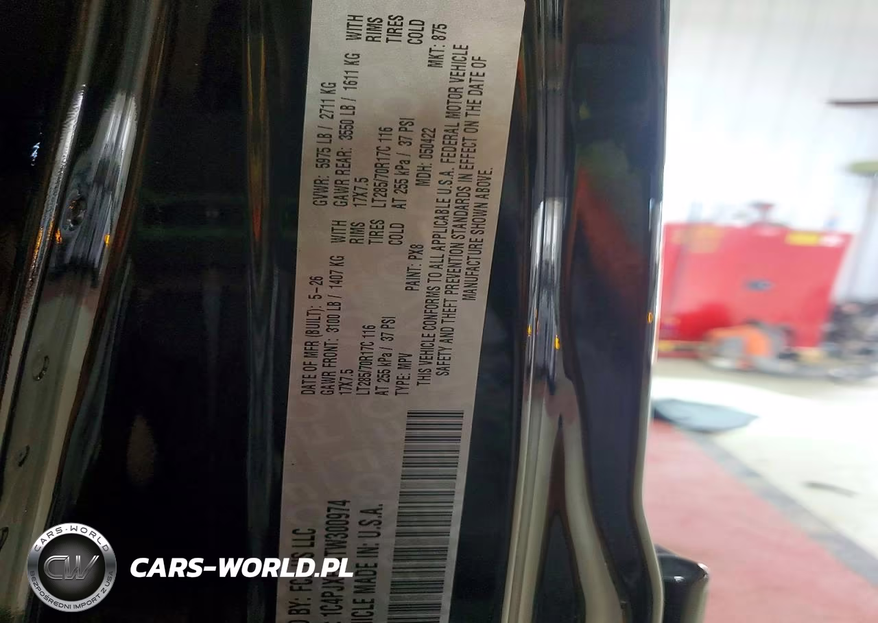 2026 Jeep Wrangler Rubicon VIN:1C4PJXFG4TW300974 - 12