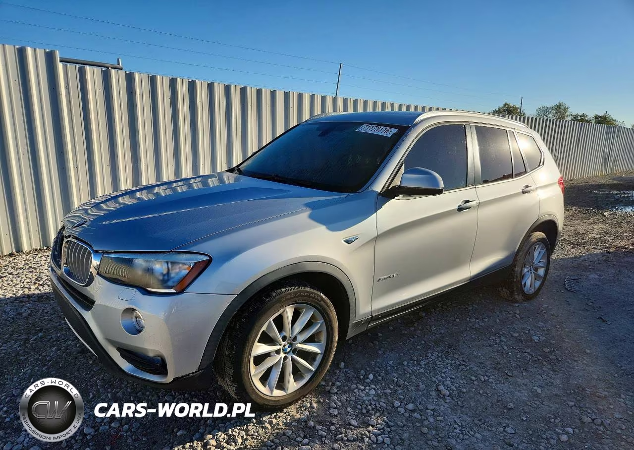2017 BMW X3 Sdrive28I VIN:5UXWZ7C52H0T43838 - 1