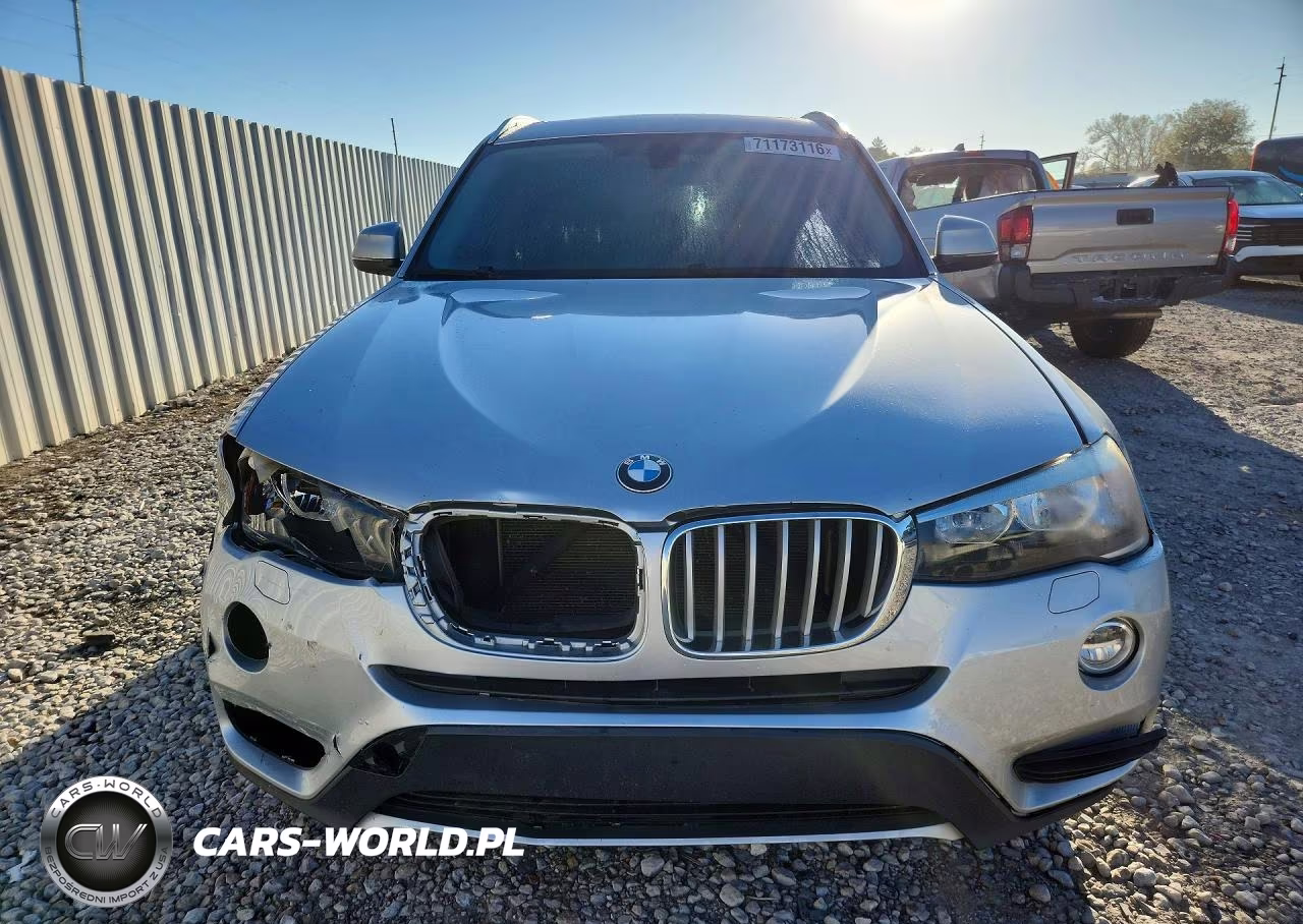2017 BMW X3 Sdrive28I VIN:5UXWZ7C52H0T43838 - 5