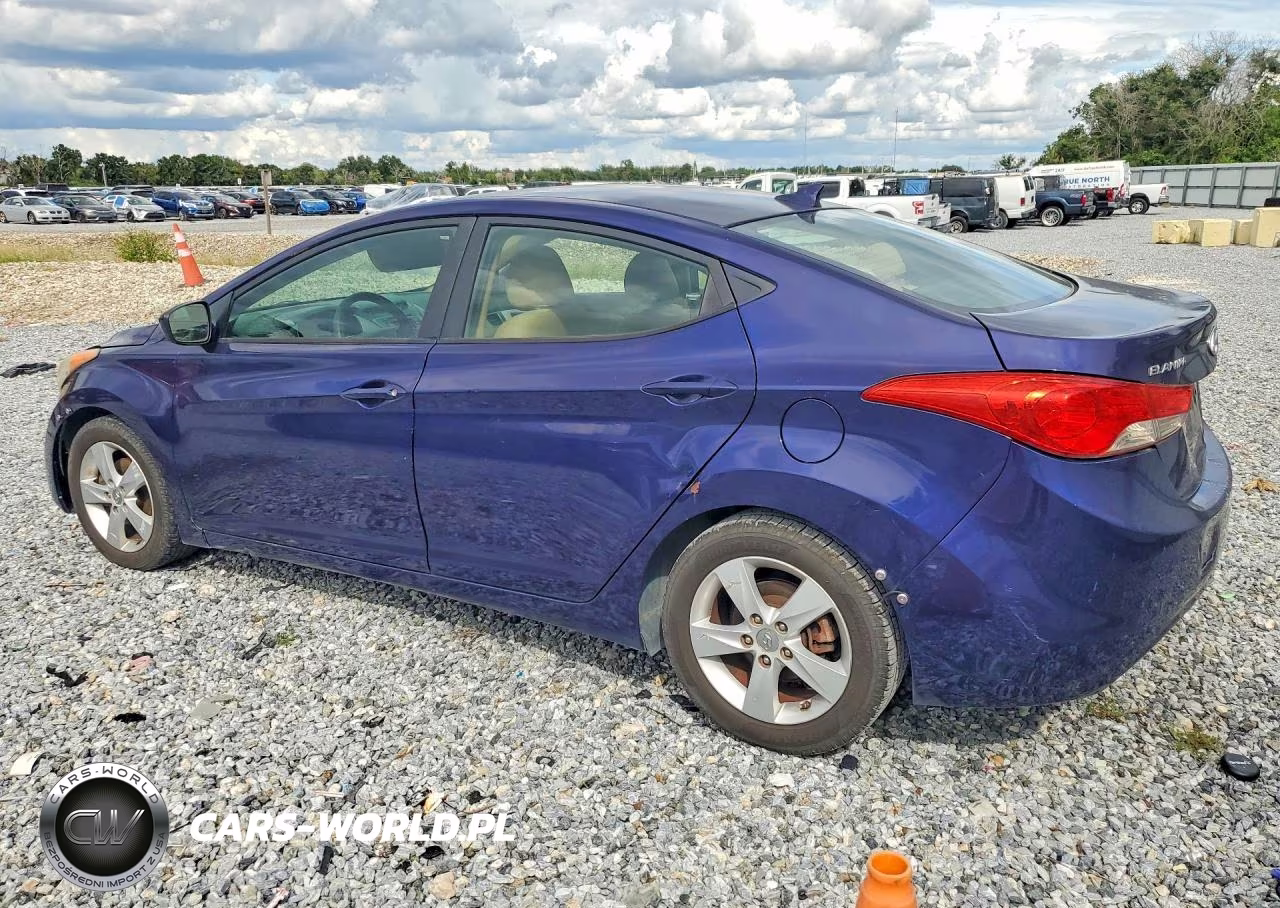 2013 Hyundai Elantra Gls VIN:5NPDH4AE3DH393058 - 2