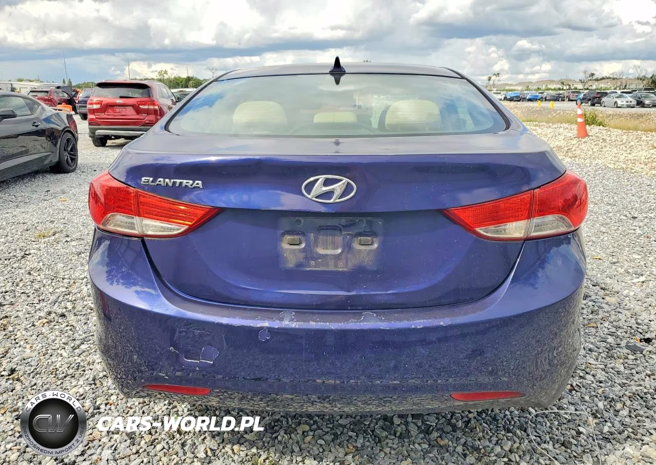 2013 Hyundai Elantra Gls VIN:5NPDH4AE3DH393058 - 6