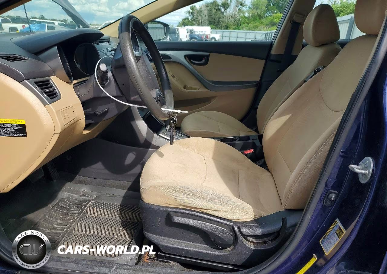 2013 Hyundai Elantra Gls VIN:5NPDH4AE3DH393058 - 7