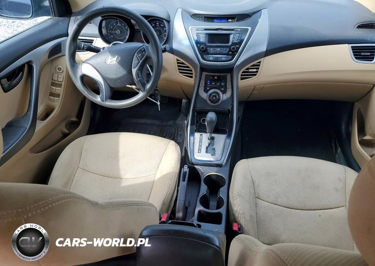 2013 Hyundai Elantra Gls VIN:5NPDH4AE3DH393058 - 8