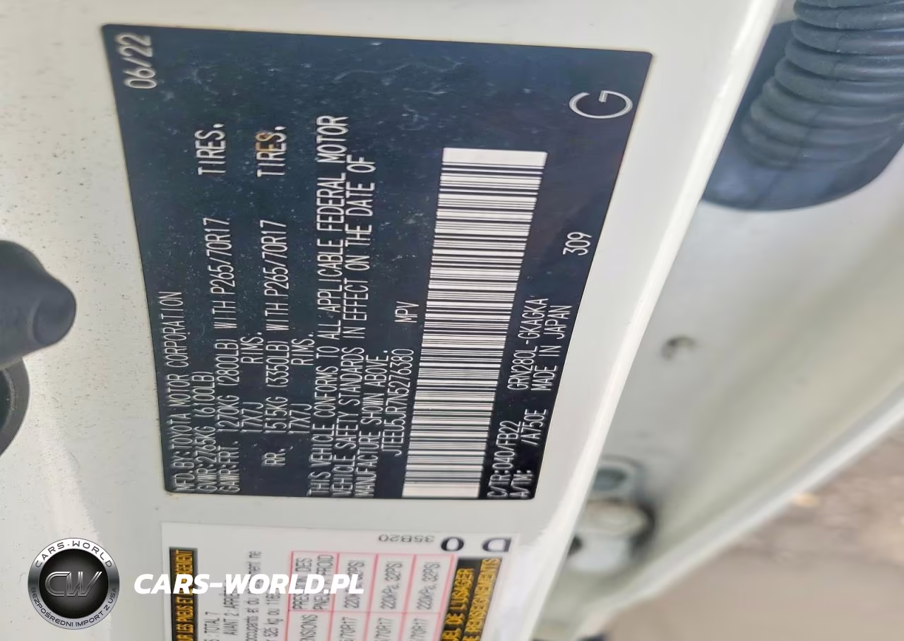2022 Toyota 4Runner Sr5 VIN:JTEEU5JR7N5276380 - 14