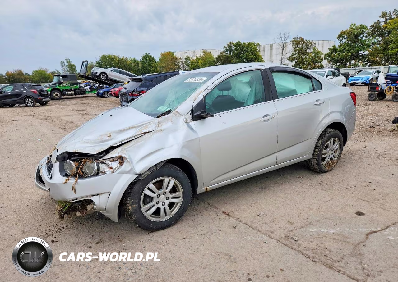 2014 Chevrolet Sonic Lt VIN:1G1JC5SGXE4105169 - 1