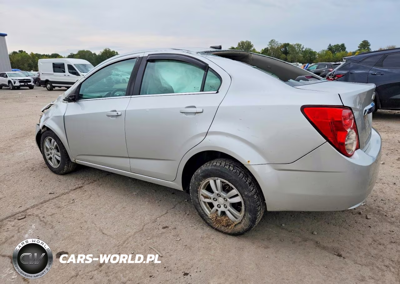 2014 Chevrolet Sonic Lt VIN:1G1JC5SGXE4105169 - 2