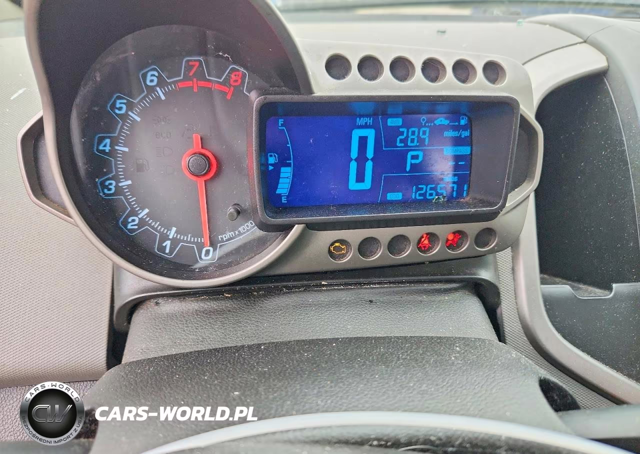 2014 Chevrolet Sonic Lt VIN:1G1JC5SGXE4105169 - 9