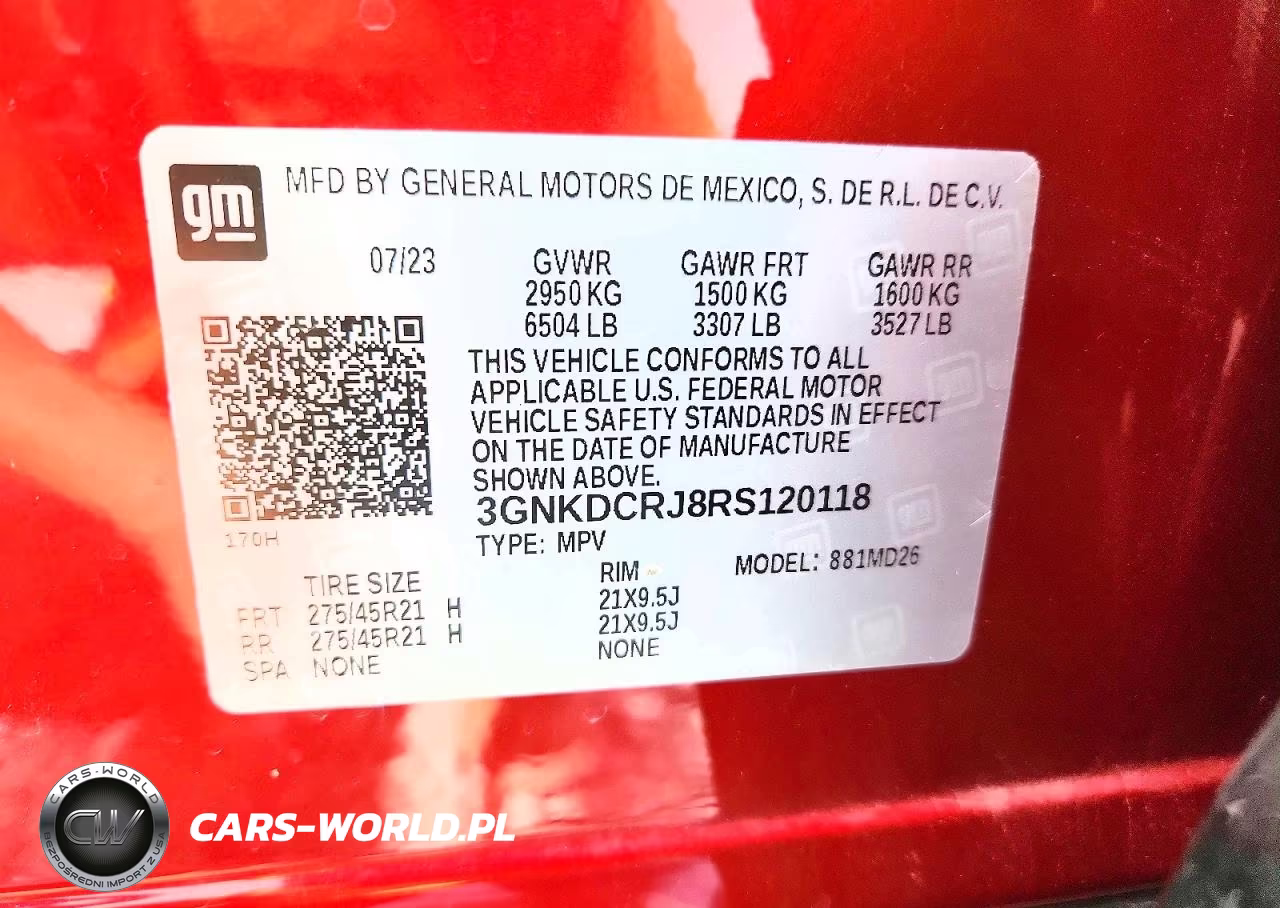 2024 Chevrolet Blazer Rs VIN:3GNKDCRJ8RS120118 - 13