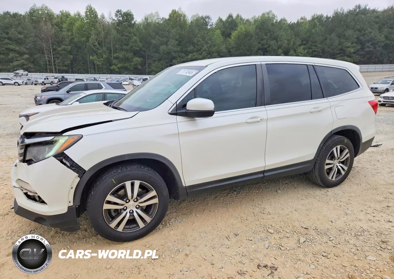 2016 Honda Pilot Ex VIN:5FNYF5H3XGB025237 - 1