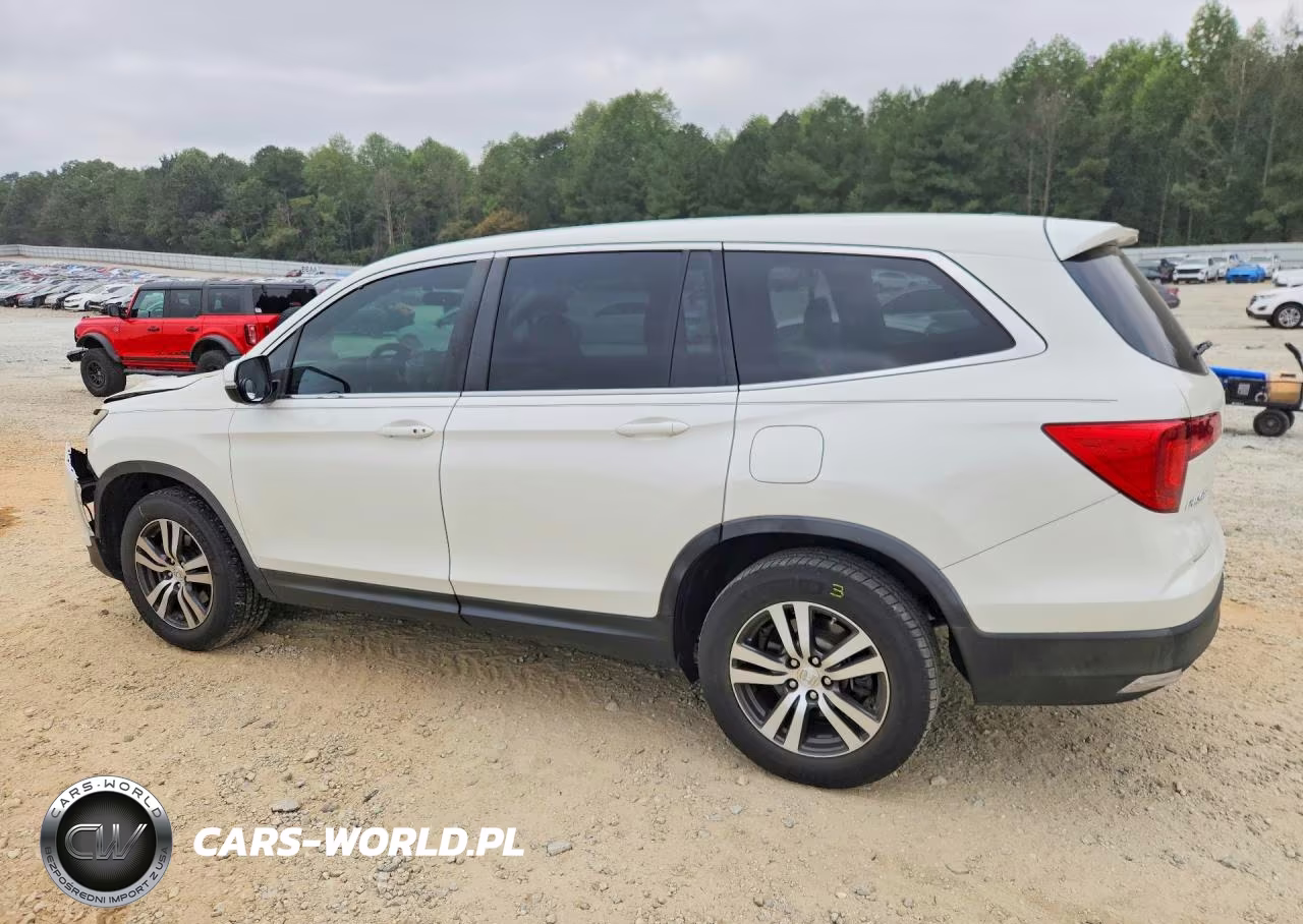 2016 Honda Pilot Ex VIN:5FNYF5H3XGB025237 - 2