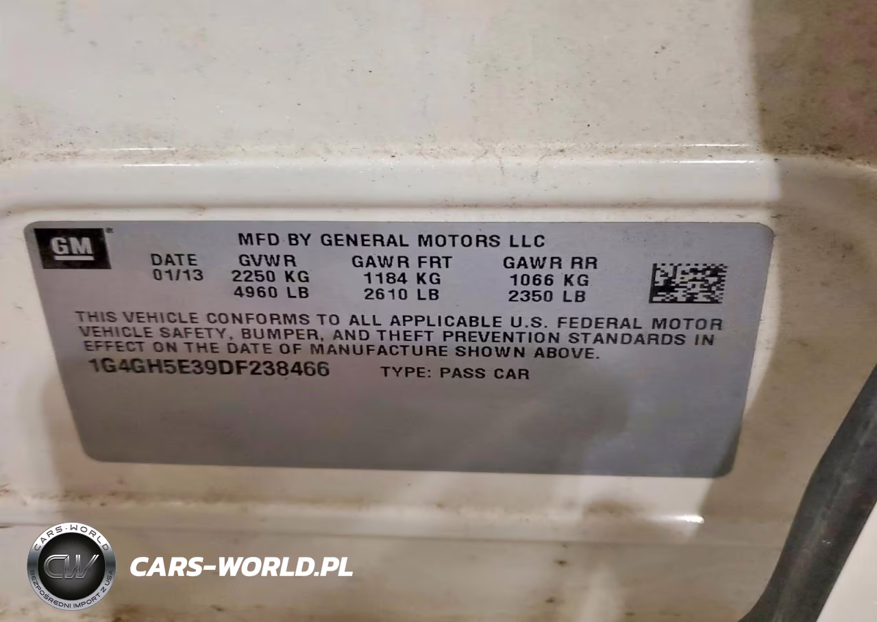 2013 Buick Lacrosse Premium VIN:1G4GH5E39DF238466 - 12