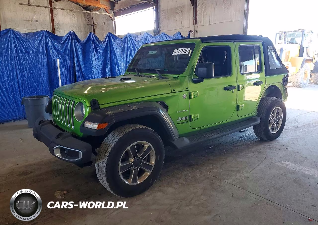 2018 Jeep Wrangler Unlimited Sahara VIN:1C4HJXENXJW308319 - 1