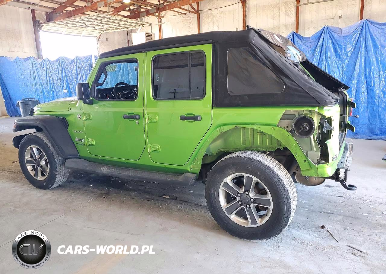 2018 Jeep Wrangler Unlimited Sahara VIN:1C4HJXENXJW308319 - 2