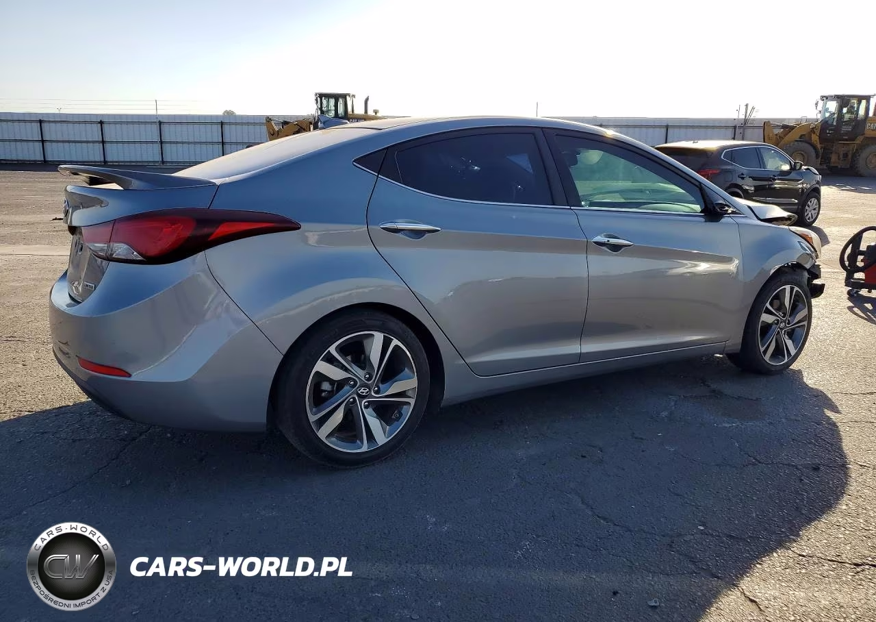 2015 Hyundai Elantra Limited VIN:KMHDH4AE0FU382149 - 3