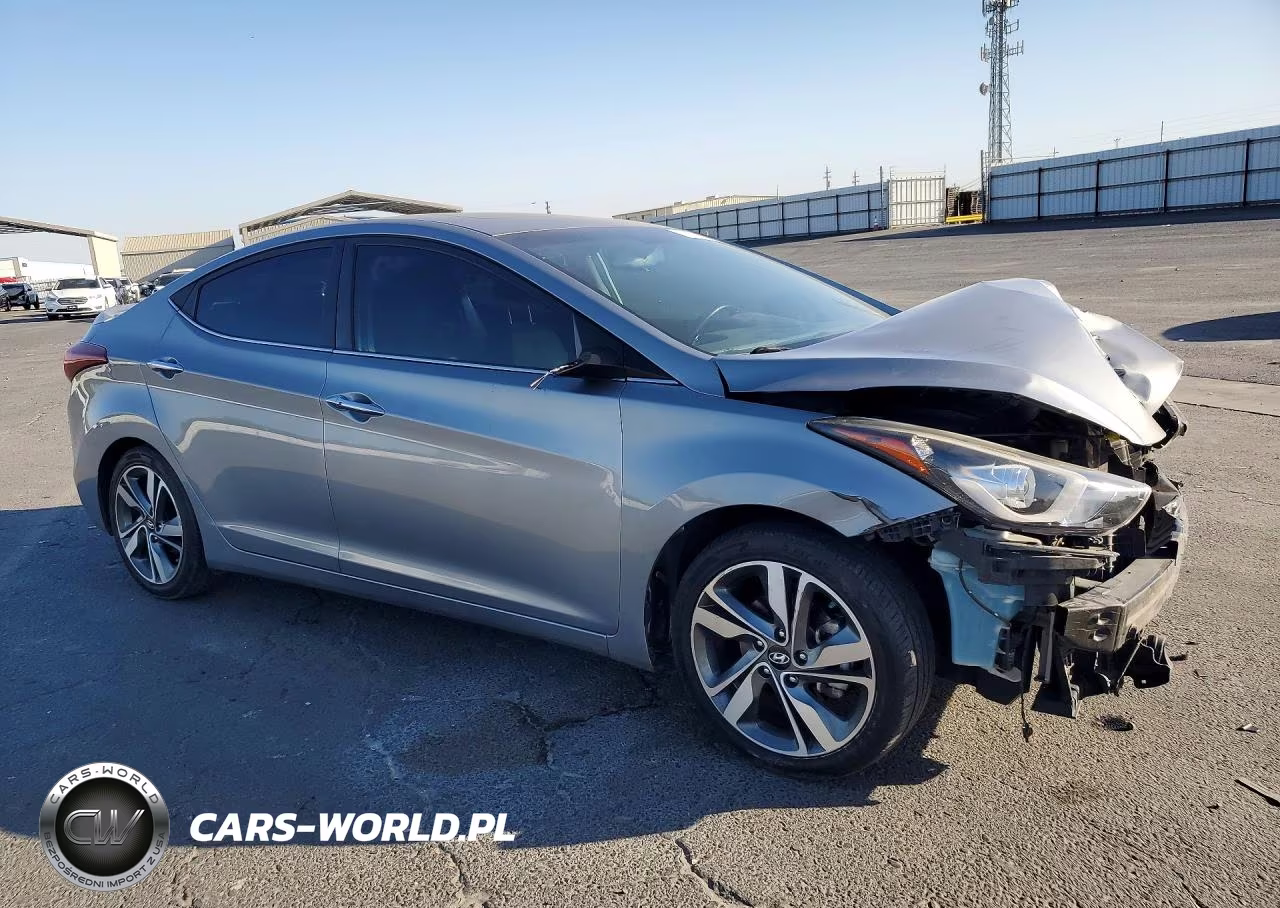 2015 Hyundai Elantra Limited VIN:KMHDH4AE0FU382149 - 4
