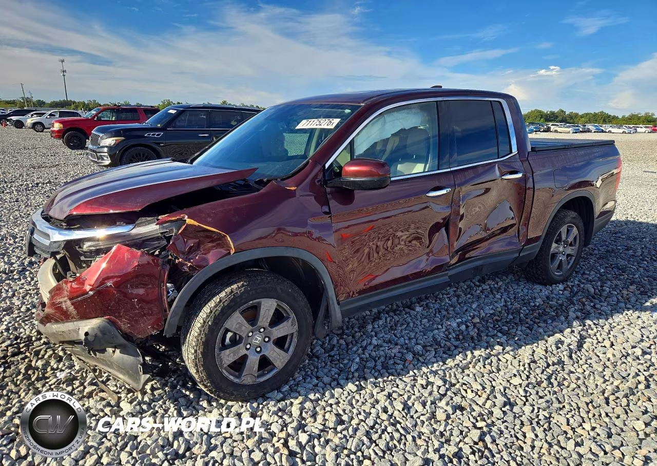 2020 Honda Ridgeline Rtl-E VIN:5FPYK3F72LB000906 - 1