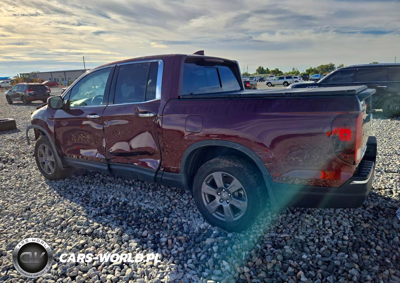 2020 Honda Ridgeline Rtl-E VIN:5FPYK3F72LB000906 - 2