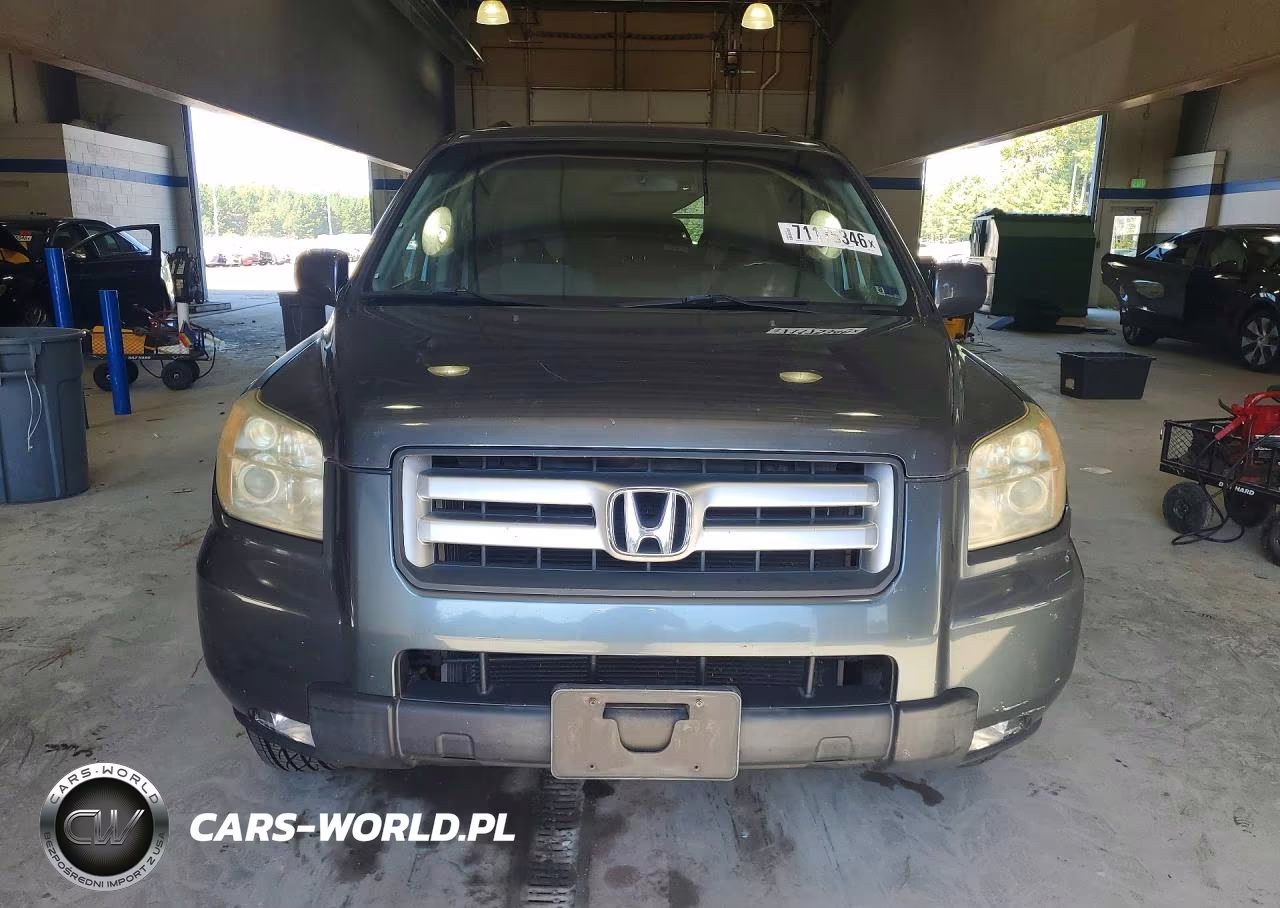 2006 Honda Pilot Ex VIN:2HKYF18466H563967 - 5