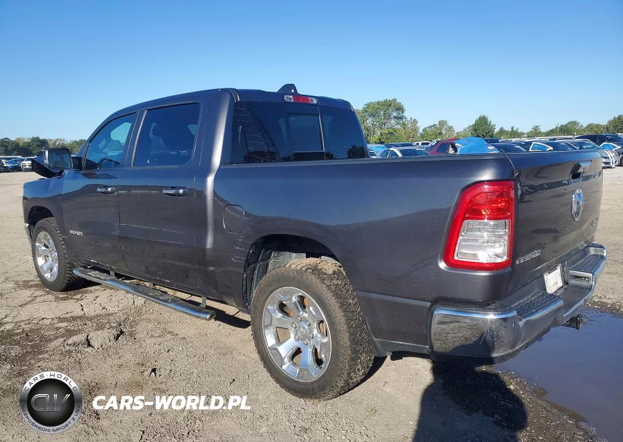 2019 Ram 1500 Big Horn-Lone Star VIN:1C6RRFFG9KN647482 - 2