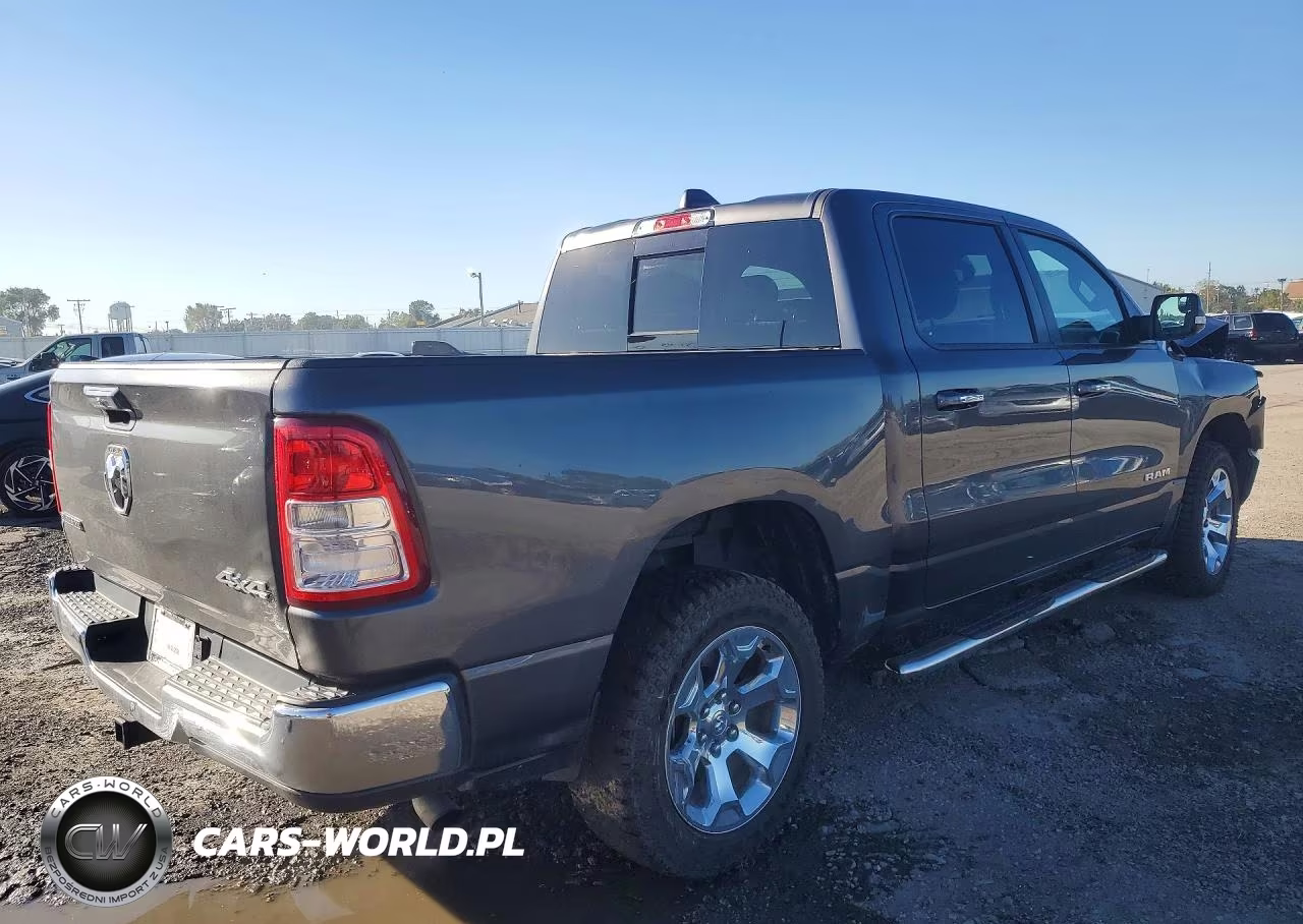 2019 Ram 1500 Big Horn-Lone Star VIN:1C6RRFFG9KN647482 - 3