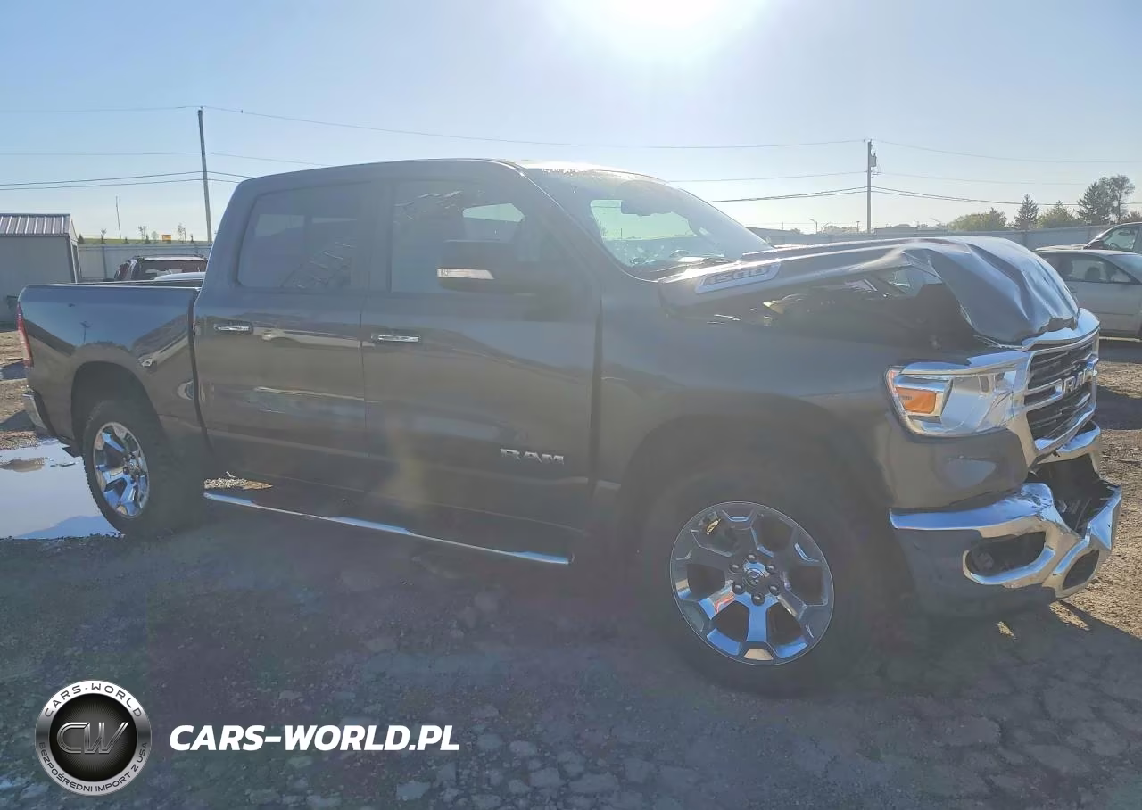 2019 Ram 1500 Big Horn-Lone Star VIN:1C6RRFFG9KN647482 - 4