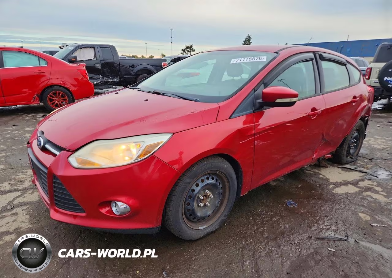 2012 Ford Focus Se VIN:1FAHP3K22CL212387 - 1